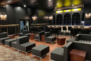 plush seating options at Safari Bar & Game Lounge
